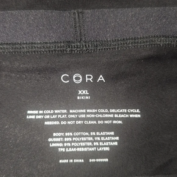 Cora Period Underwear, Leak Proof, Cotton, Menstrual Panties, NWOT Size XXL - Picture 3 of 3